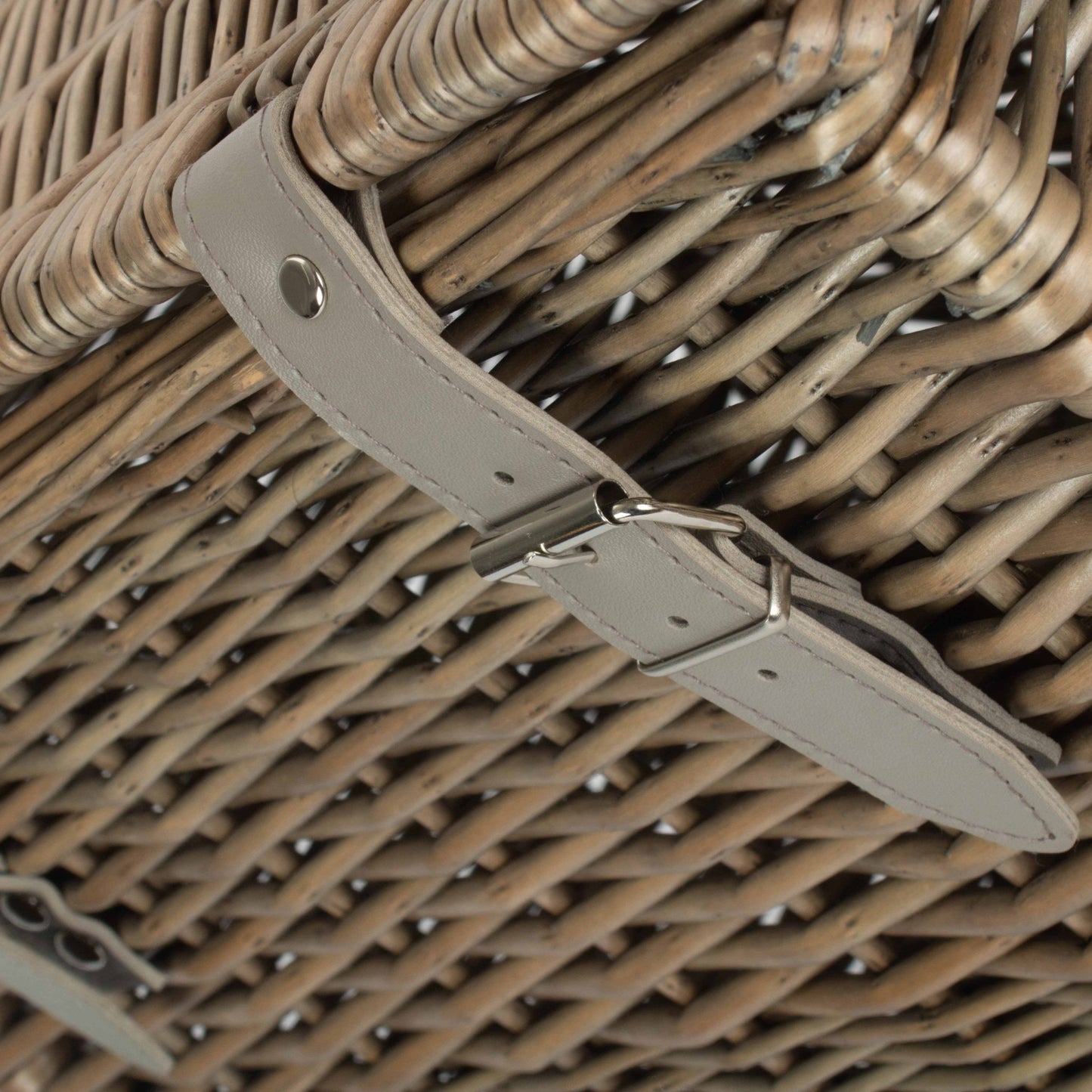 Size 1 - Antique Wash Willow Vintner Storage Hamper