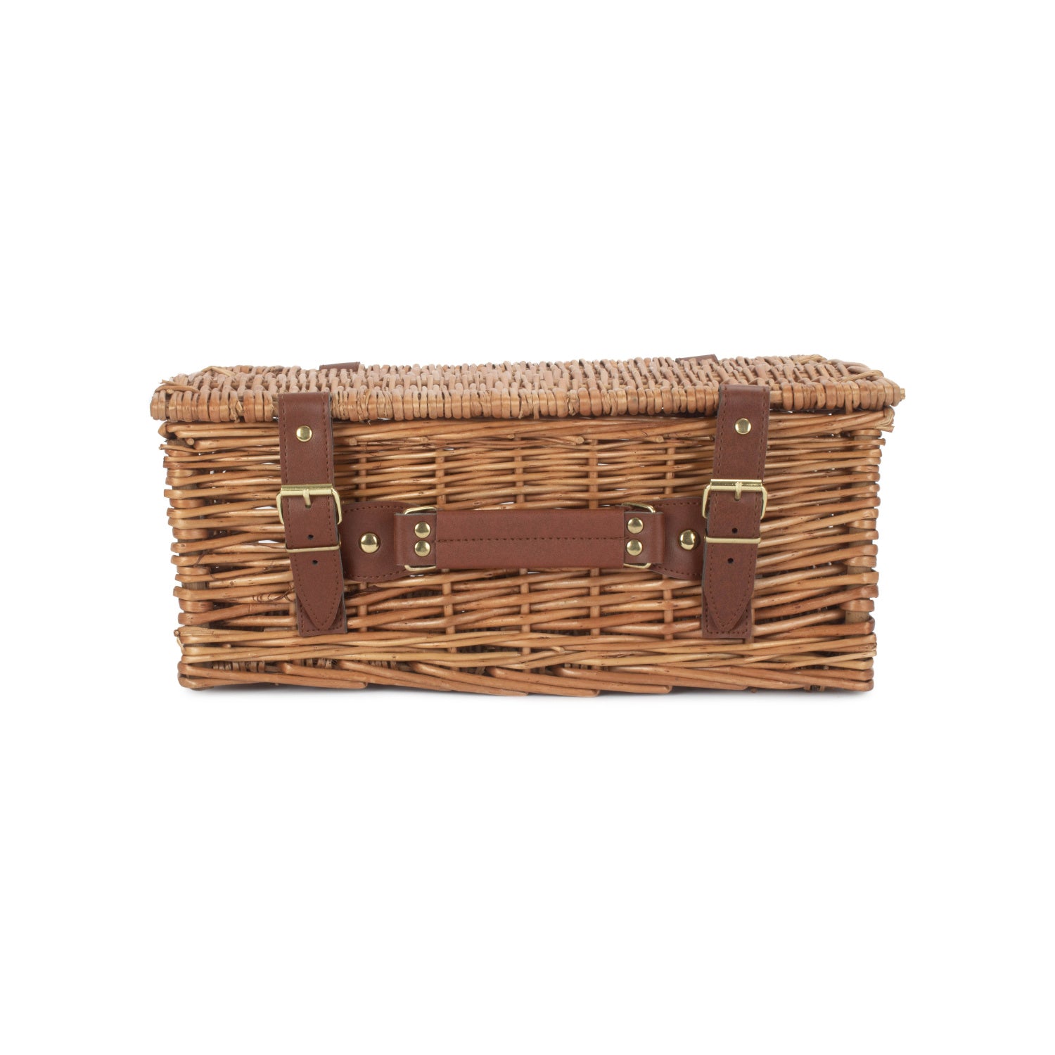 14 Inch Light Steamed Willow Hamper
