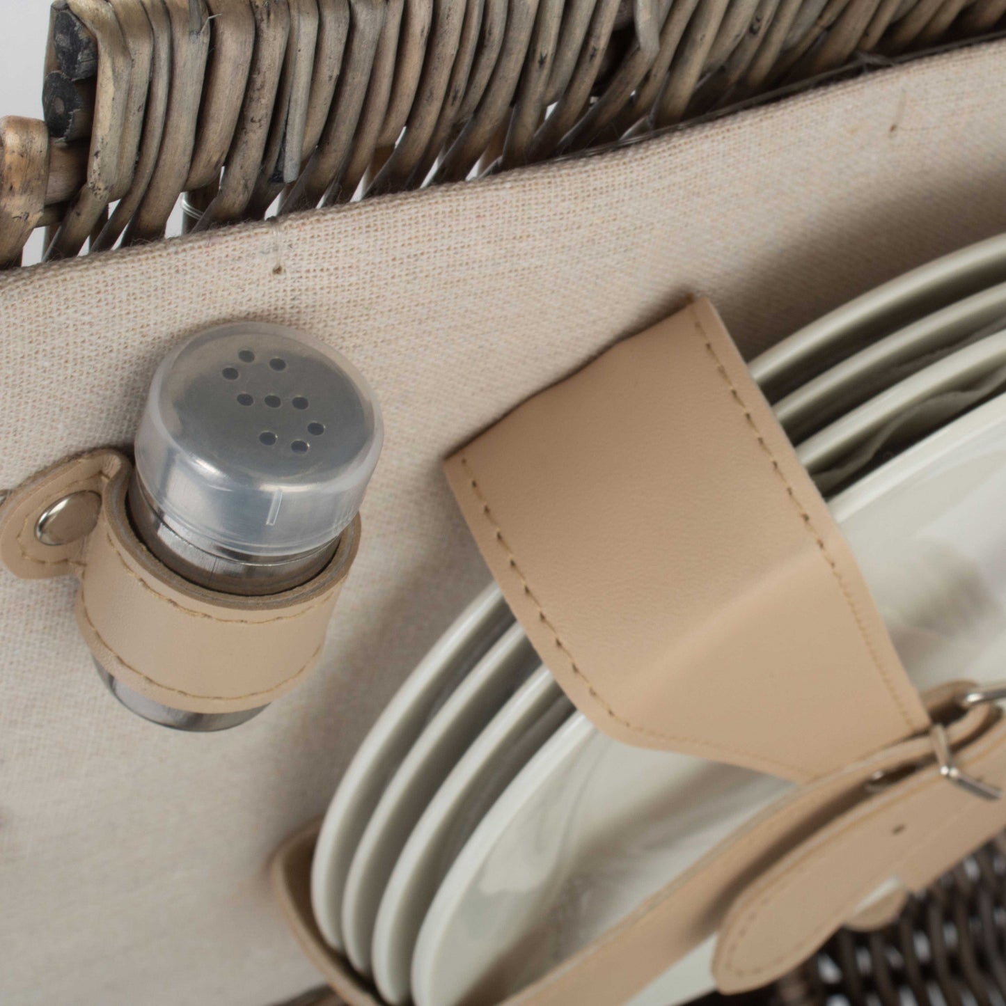 Double Lidded 4 Person Picnic Hamper