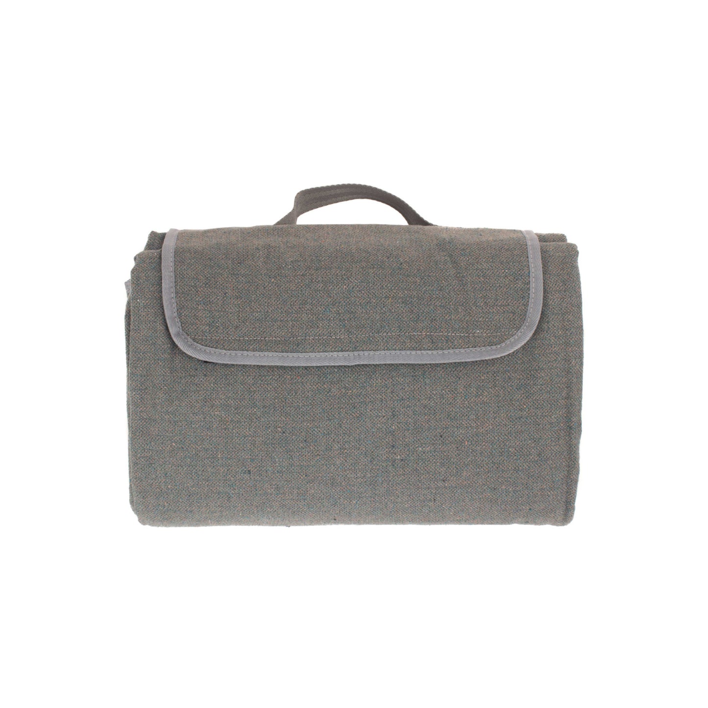 4 Person Grey Tweed Hamper