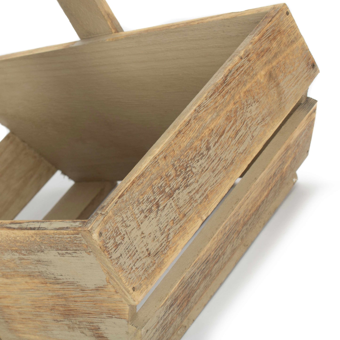 Medium Oak Effect Wooden Trug