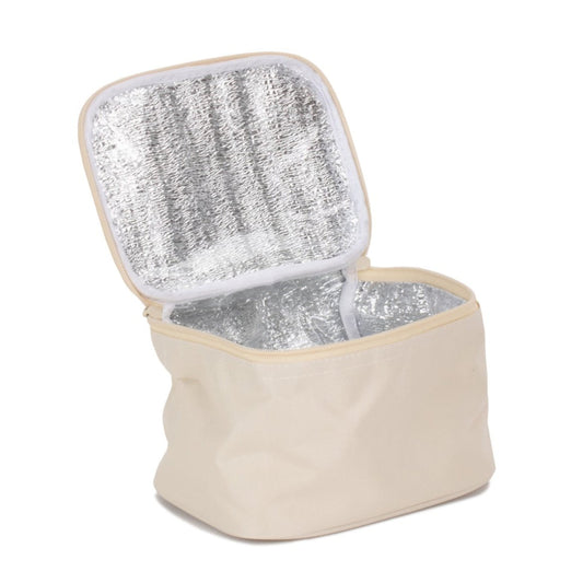 Cream Insulated Lunch and Picnic Cooler Bag