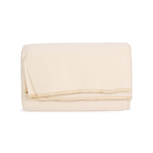 Cream Polar Fleece Picnic Rug with Waterproof Backing