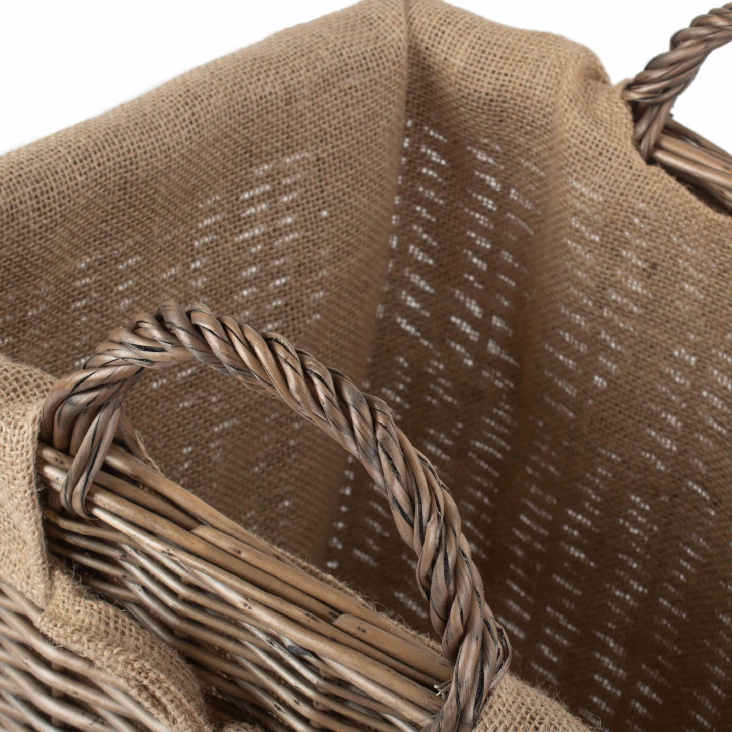 Rectangular Log Storage Basket