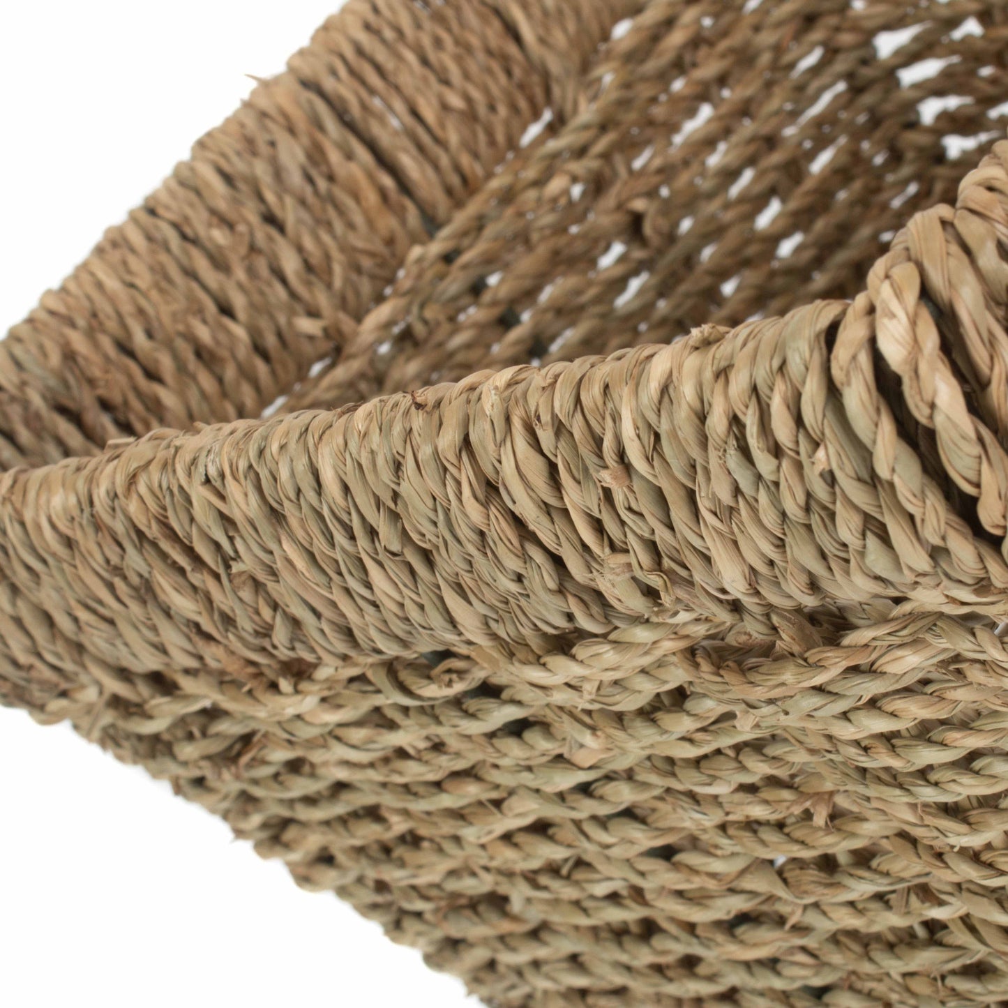Seagrass Square Waste Paper Basket