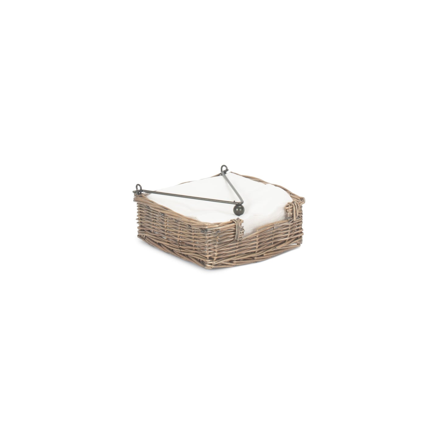 Antique Wash Willow Napkin Holder