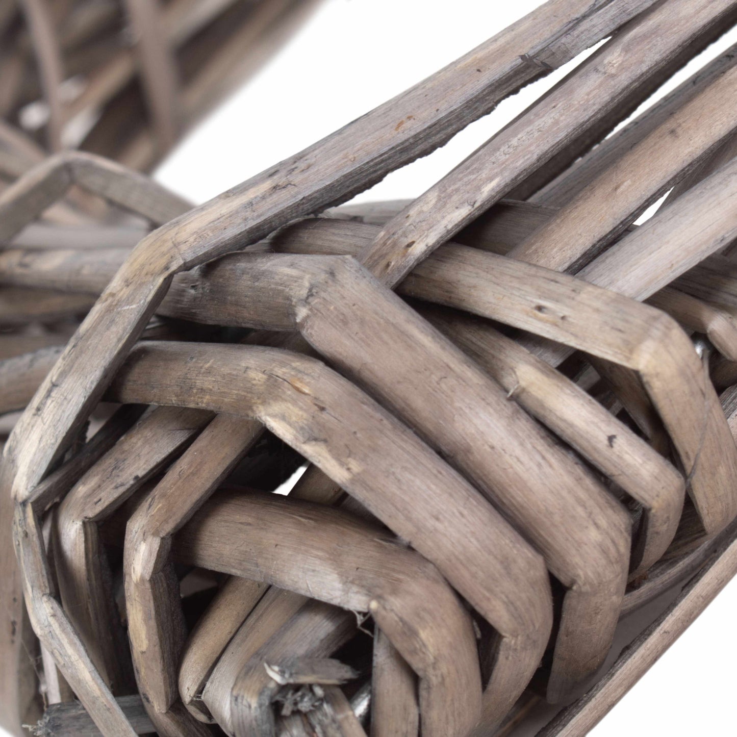 Wide Heart Wreath with Red Spotty Ribbon