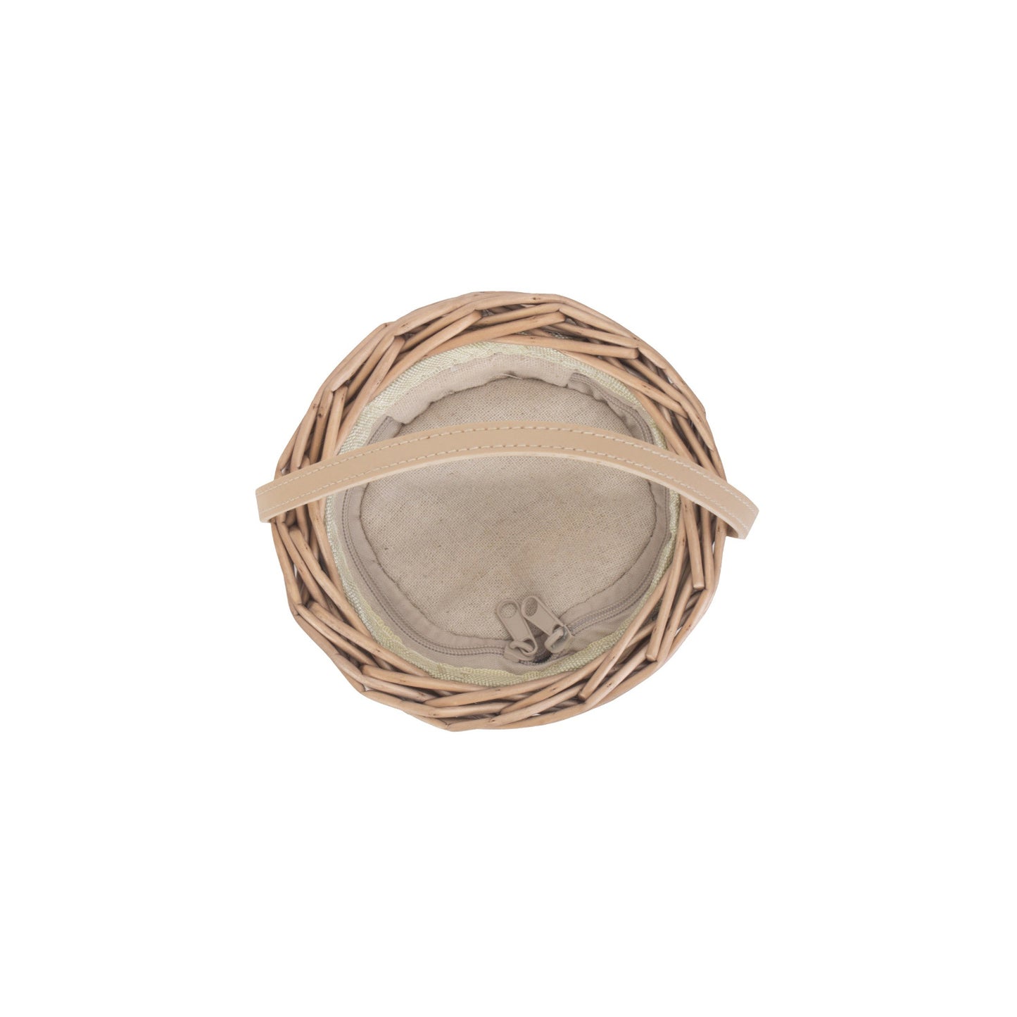 Antique Wash Willow Mini Ice Basket