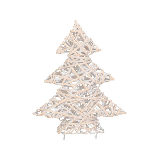 White Wash Willow Christmas Tree