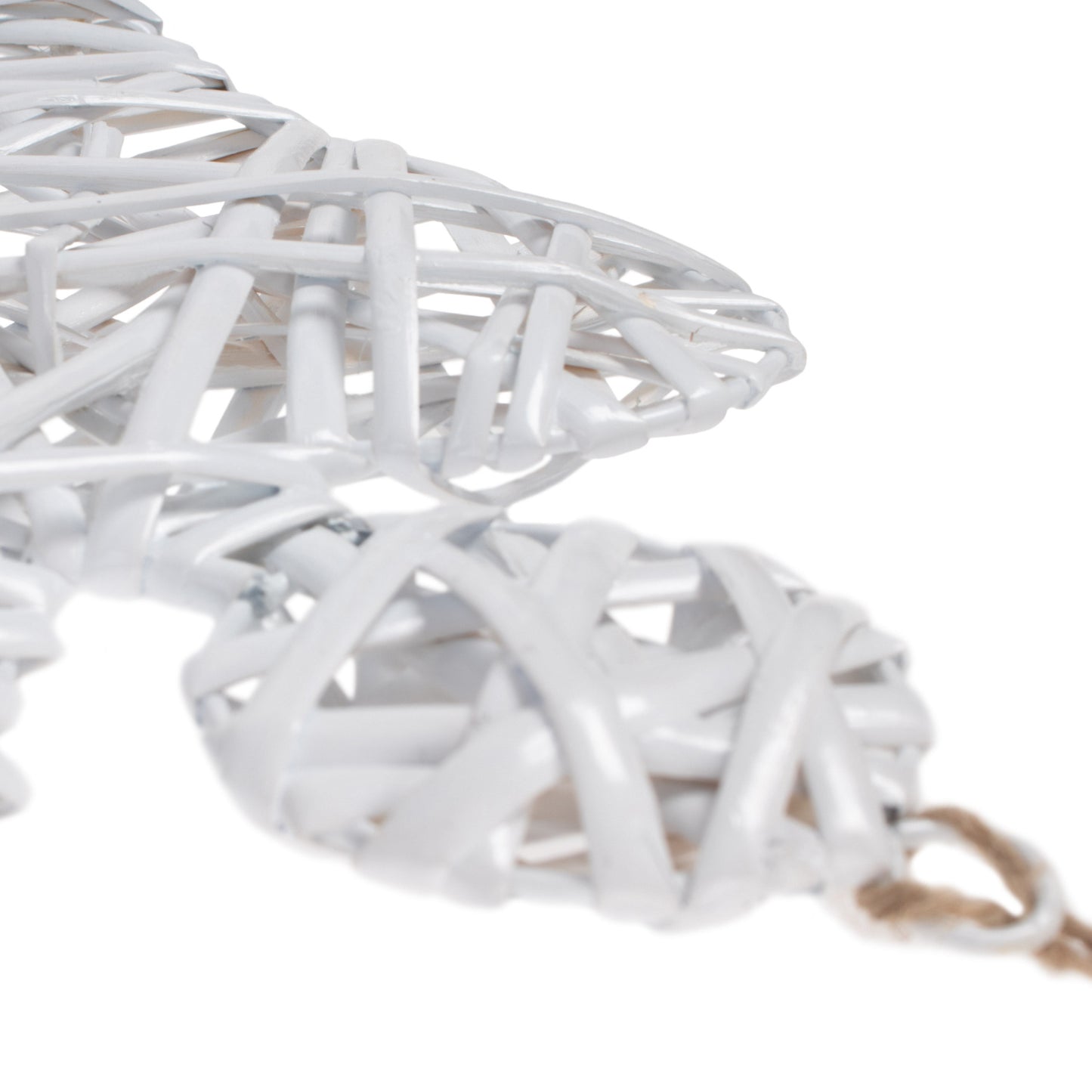 White Willow Angel Decoration