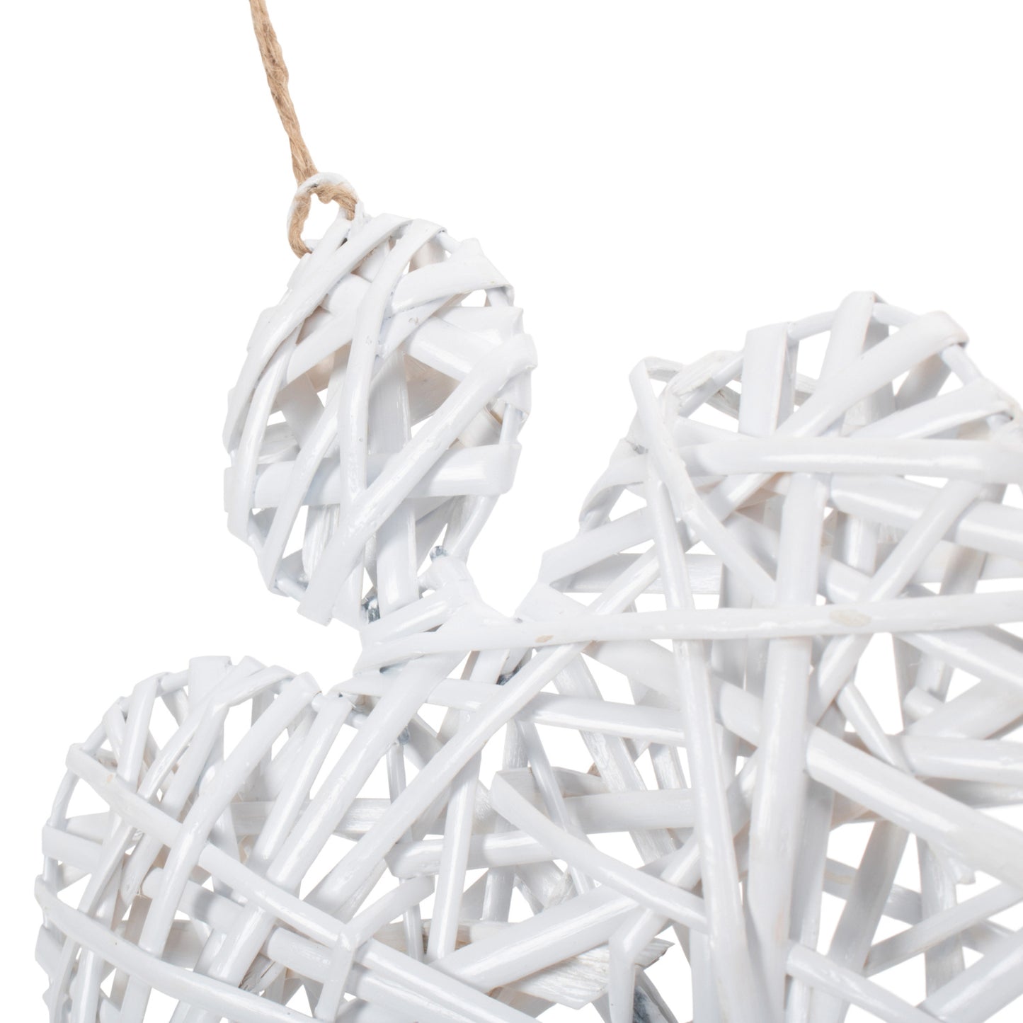 White Willow Angel Decoration