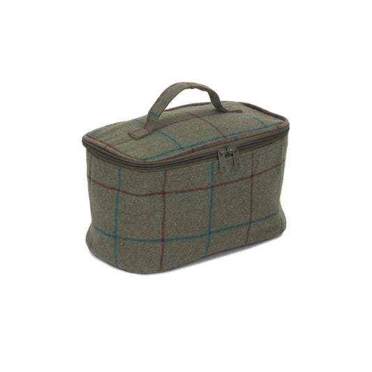 Green Tweed Insulated Lunch and Picnic Cooler Bag