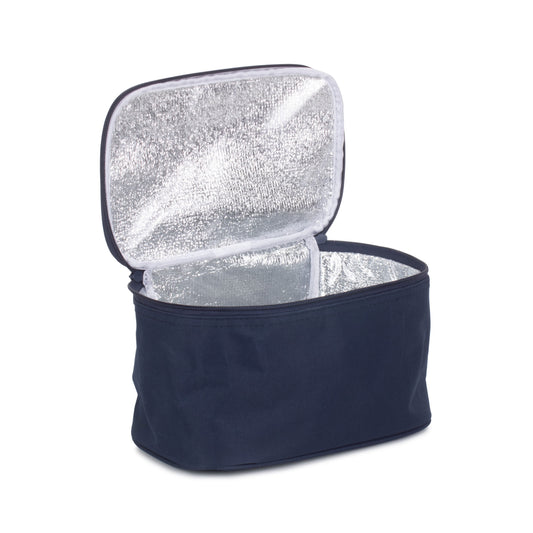 Navy Blue Insulated Lunch and Picnic Cooler Bag