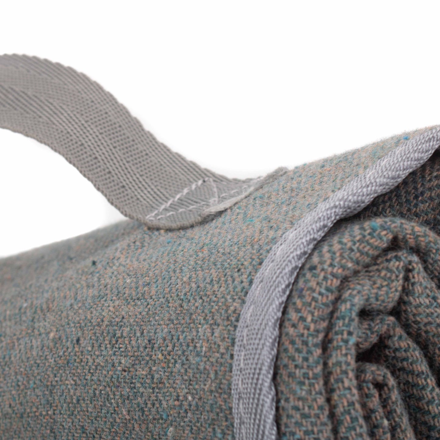 Grey Tweed Waterproof Picnic Blanket