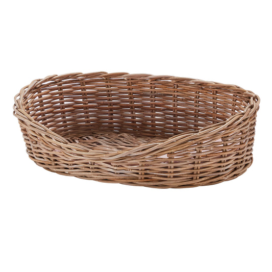 Wovenhill Kubu Rattan Oval Pet Bed