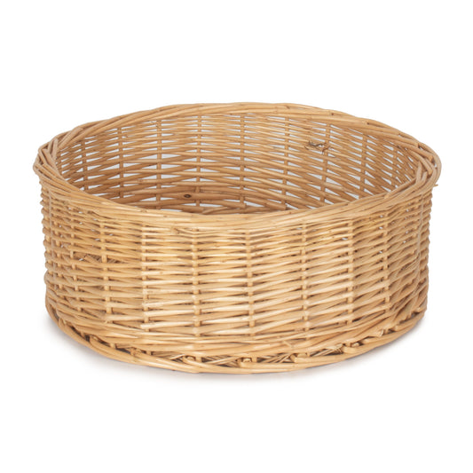 Extra Large Round Straight-Sided Tray Basket