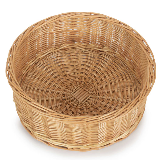 Extra Large Round Straight-Sided Tray Basket