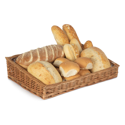 Large Flat Display Tray Basket