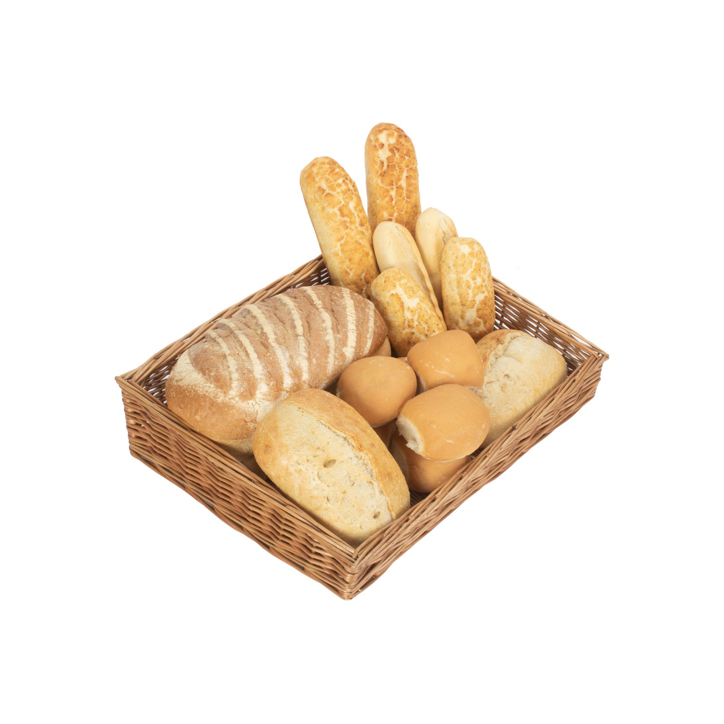 Large Flat Display Tray Basket