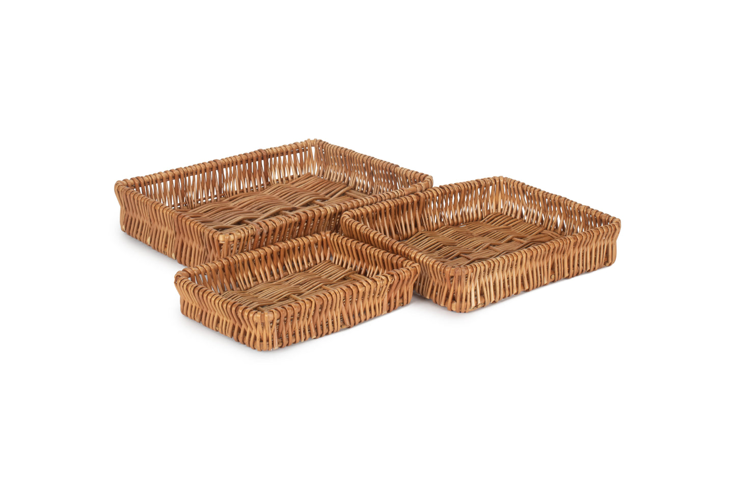 Shallow Tray Basket Set 3
