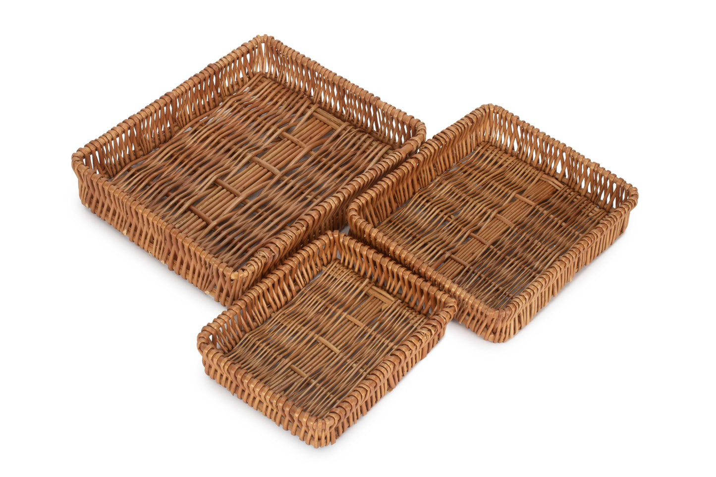 Shallow Tray Basket Set 3