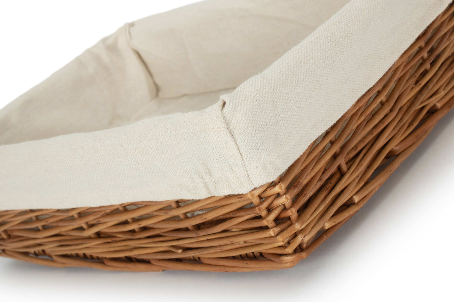 Lined Small Double Steamed Storage Tray Basket