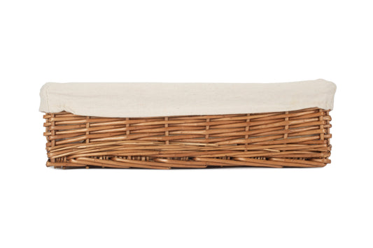 Lined Medium Double Steamed Storage Tray Basket