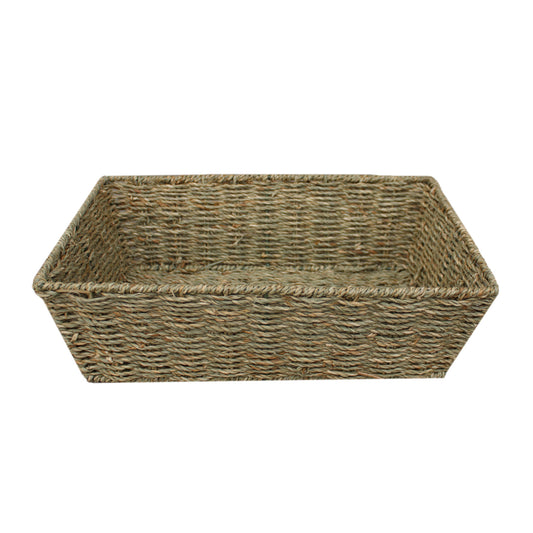 Large Tapered Seagrass Tray Basket