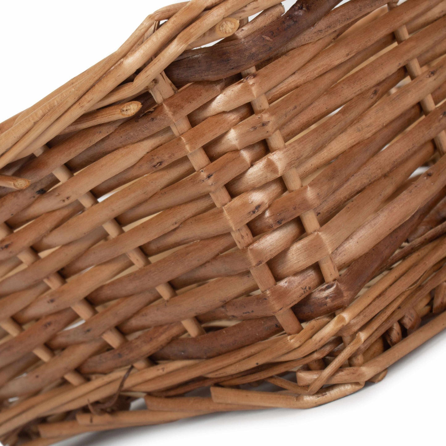 Medium Tapered Split Willow Tray Basket