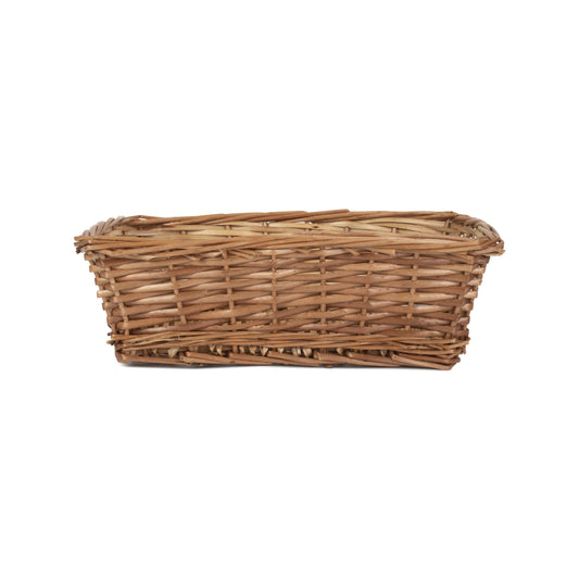 Large Tapered Split Willow Tray Basket