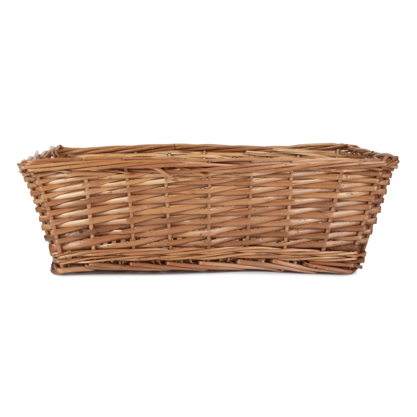 Extra Large Tapered Split Willow Tray Basket
