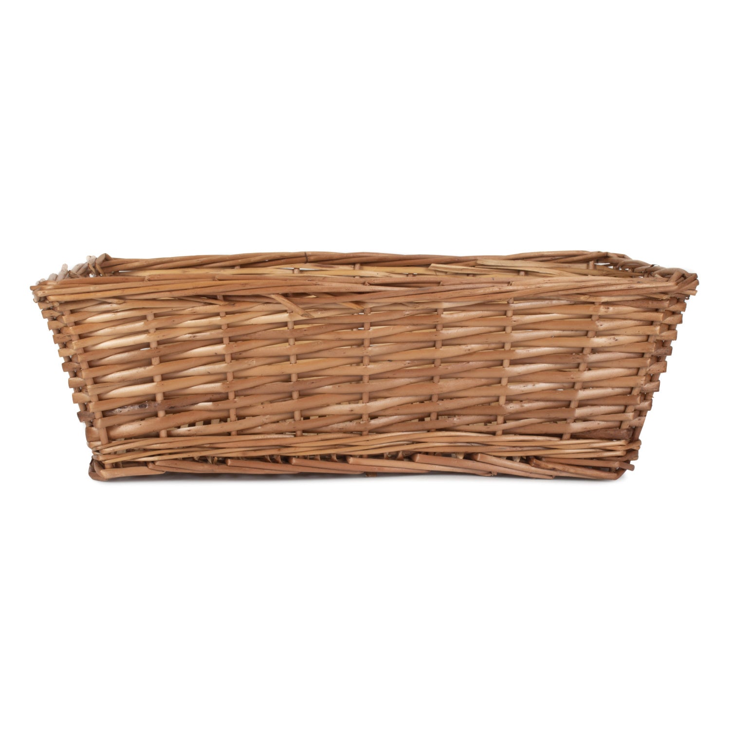 Extra Large Tapered Split Willow Tray Basket