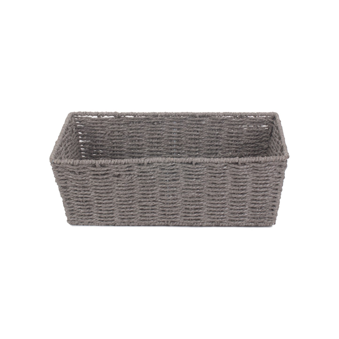 Extra Large Grey Paper Rope Tray Basket