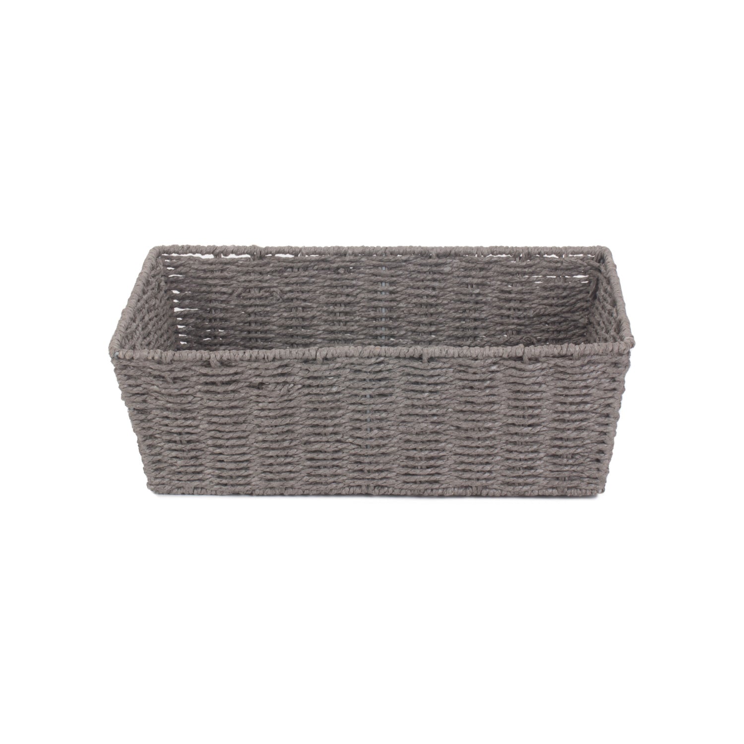Extra Large Grey Paper Rope Tray Basket
