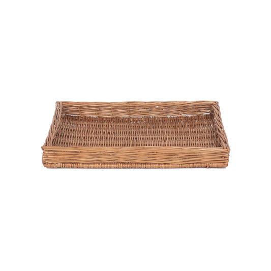 Light Steamed Flat Tray Basket