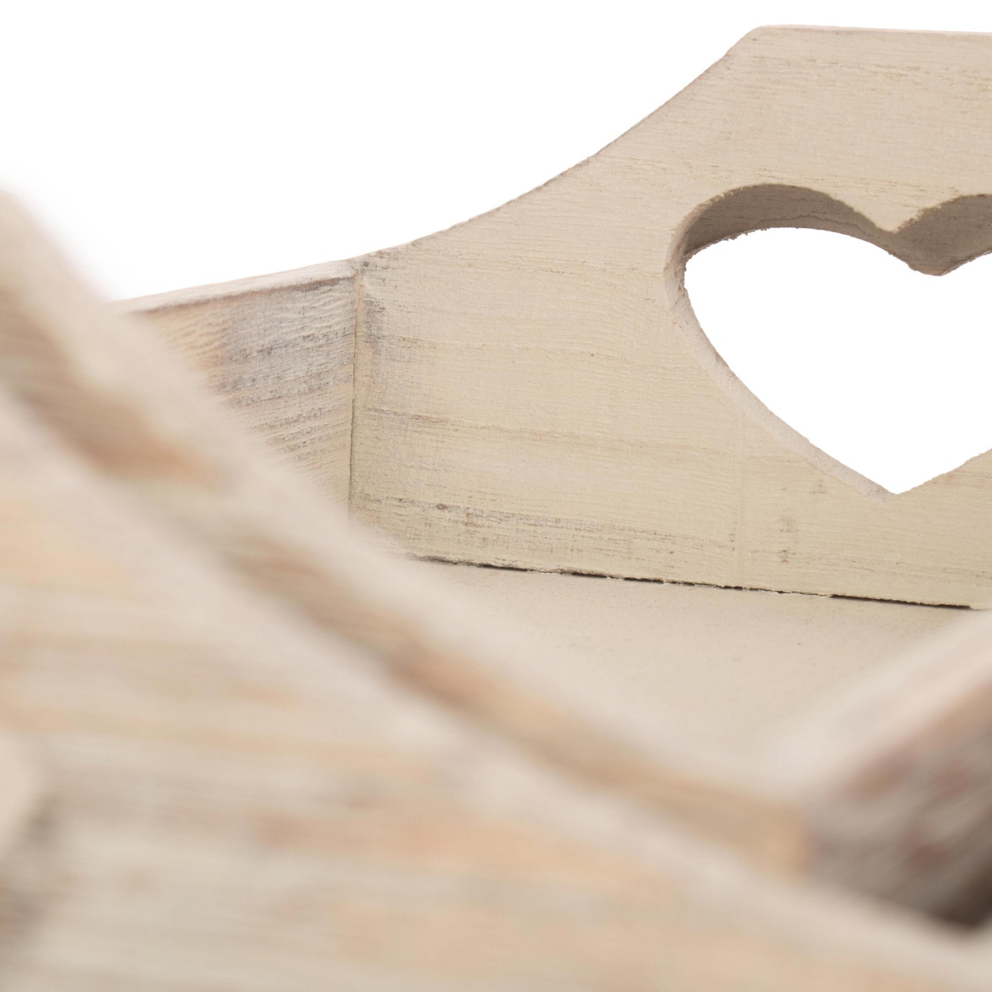 Shallow Heart Cut-Out Tray Set 2