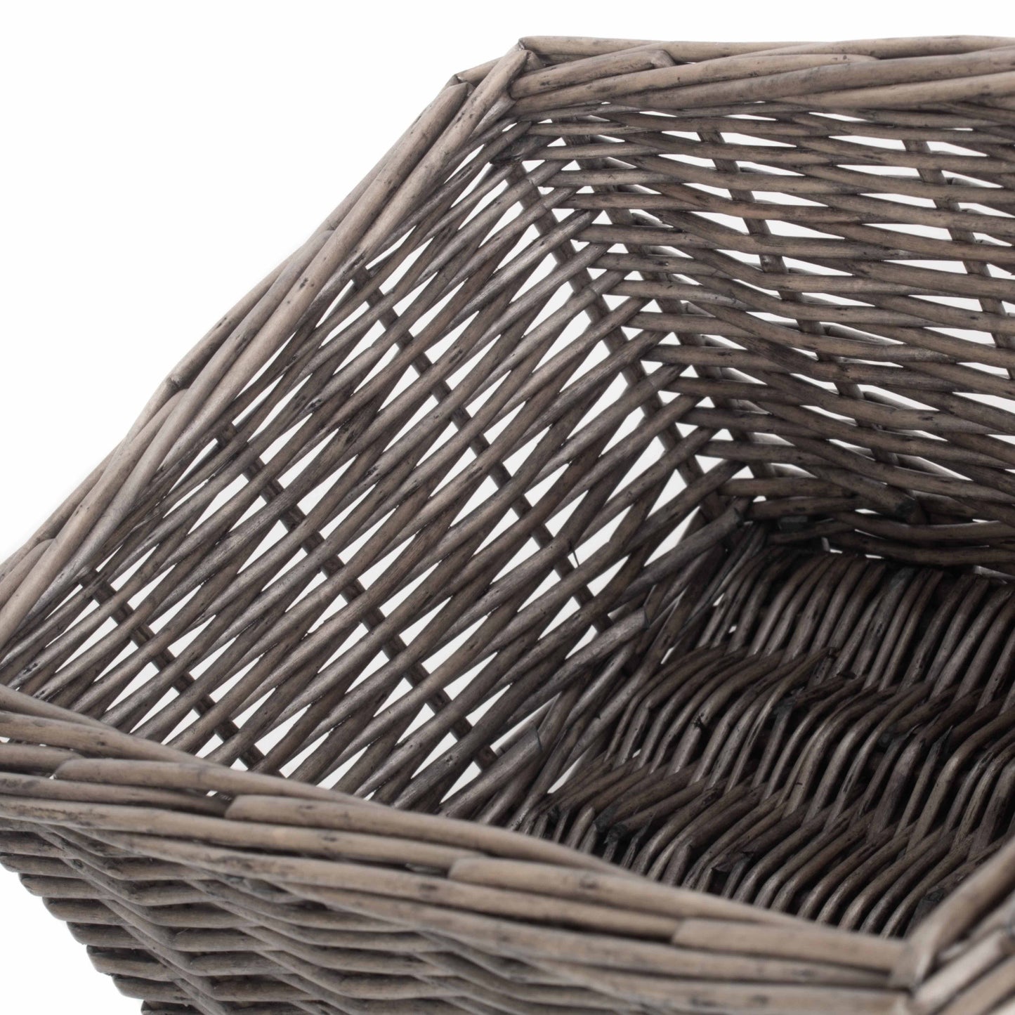 Small Antique Wash Willow Tray Basket