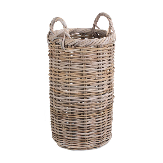 Round Rattan Umbrella Basket