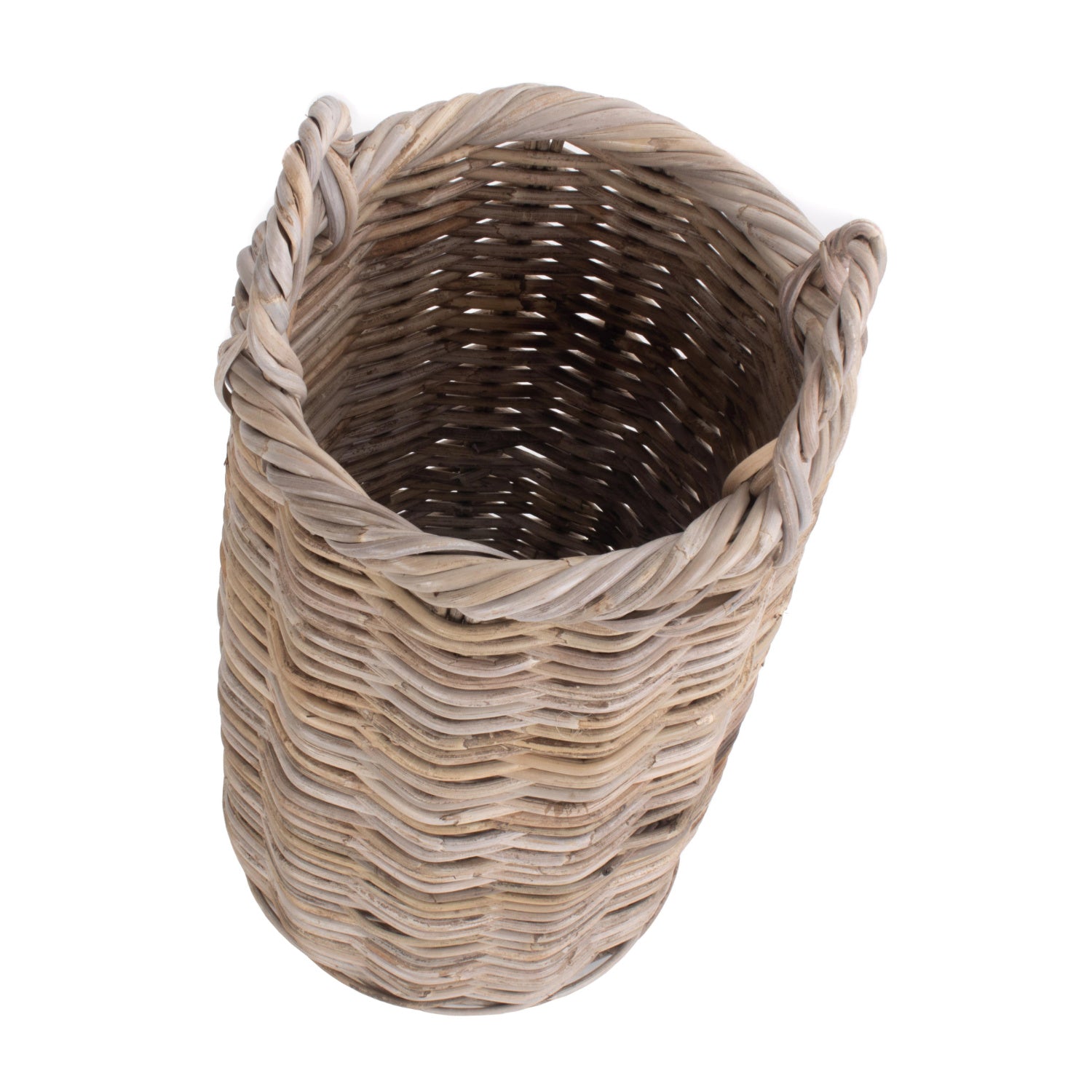 Round Rattan Umbrella Basket
