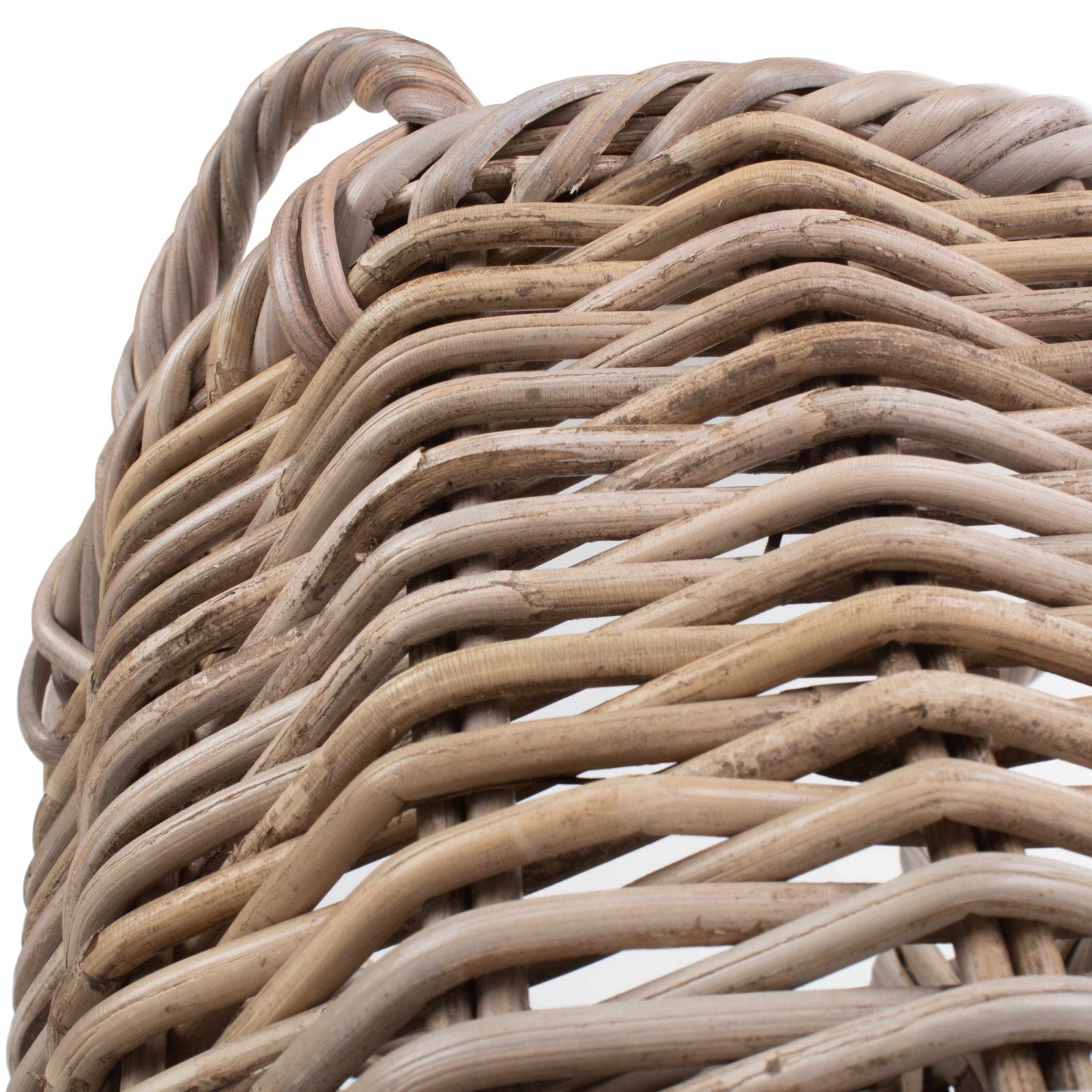 Round Rattan Umbrella Basket