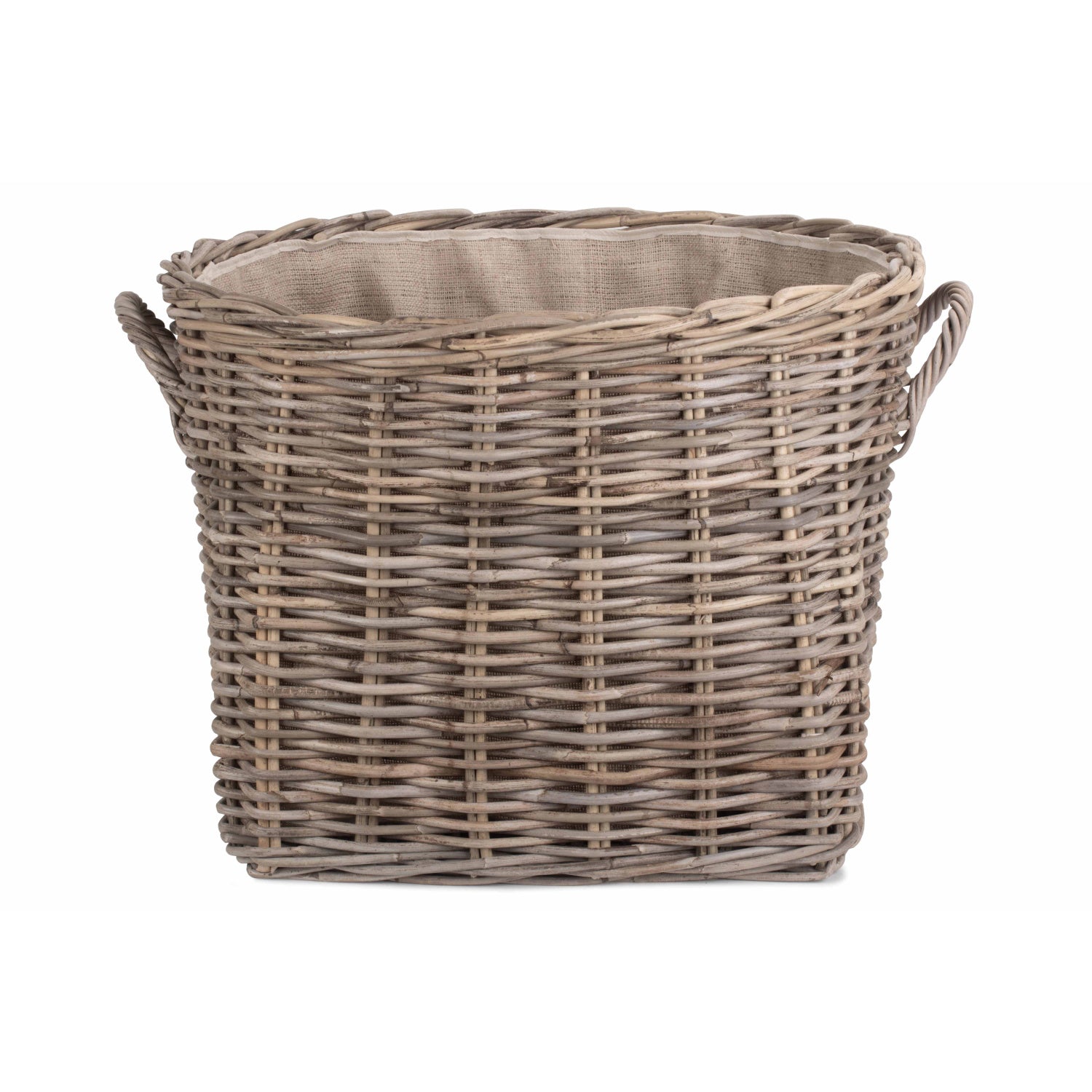 Grand Rattan Cordura Lined Log Basket