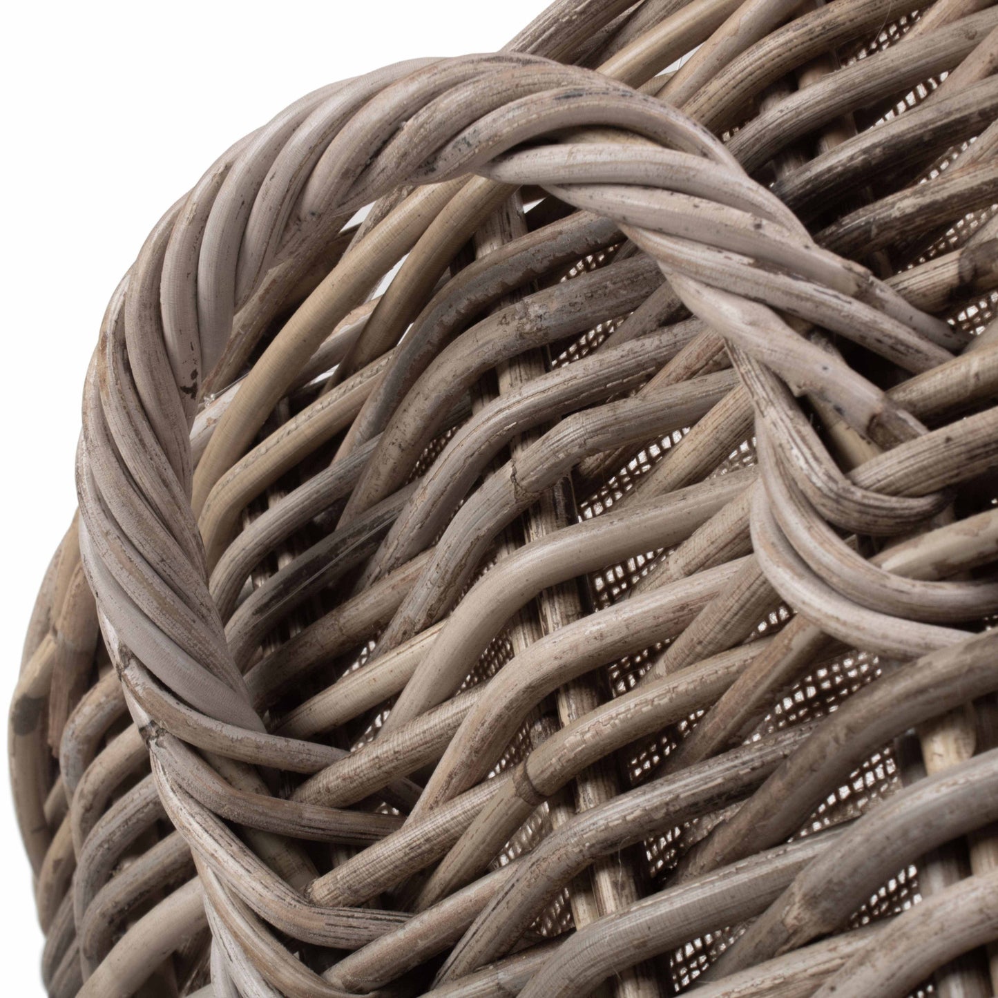 Grand Rattan Cordura Lined Log Basket