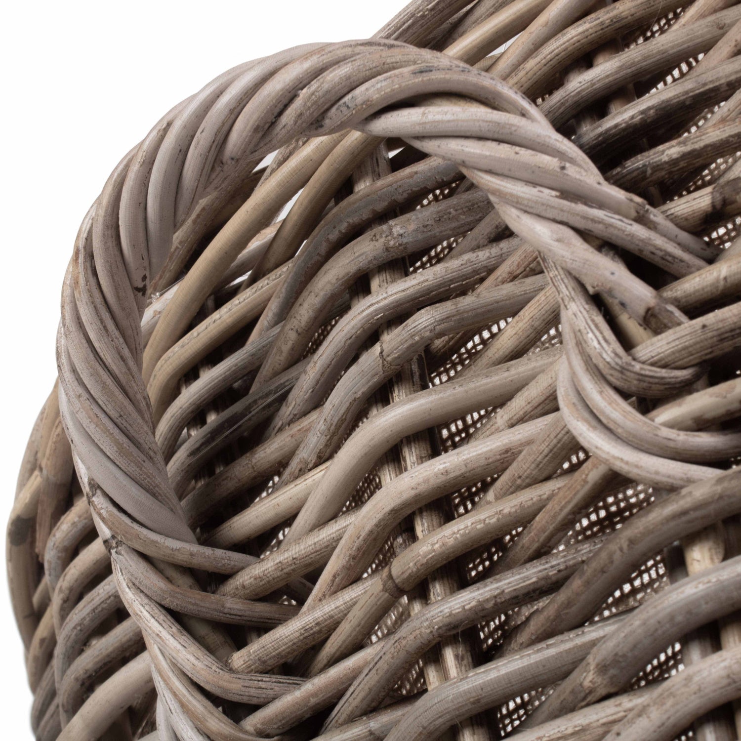 Grand Rattan Cordura Lined Log Basket