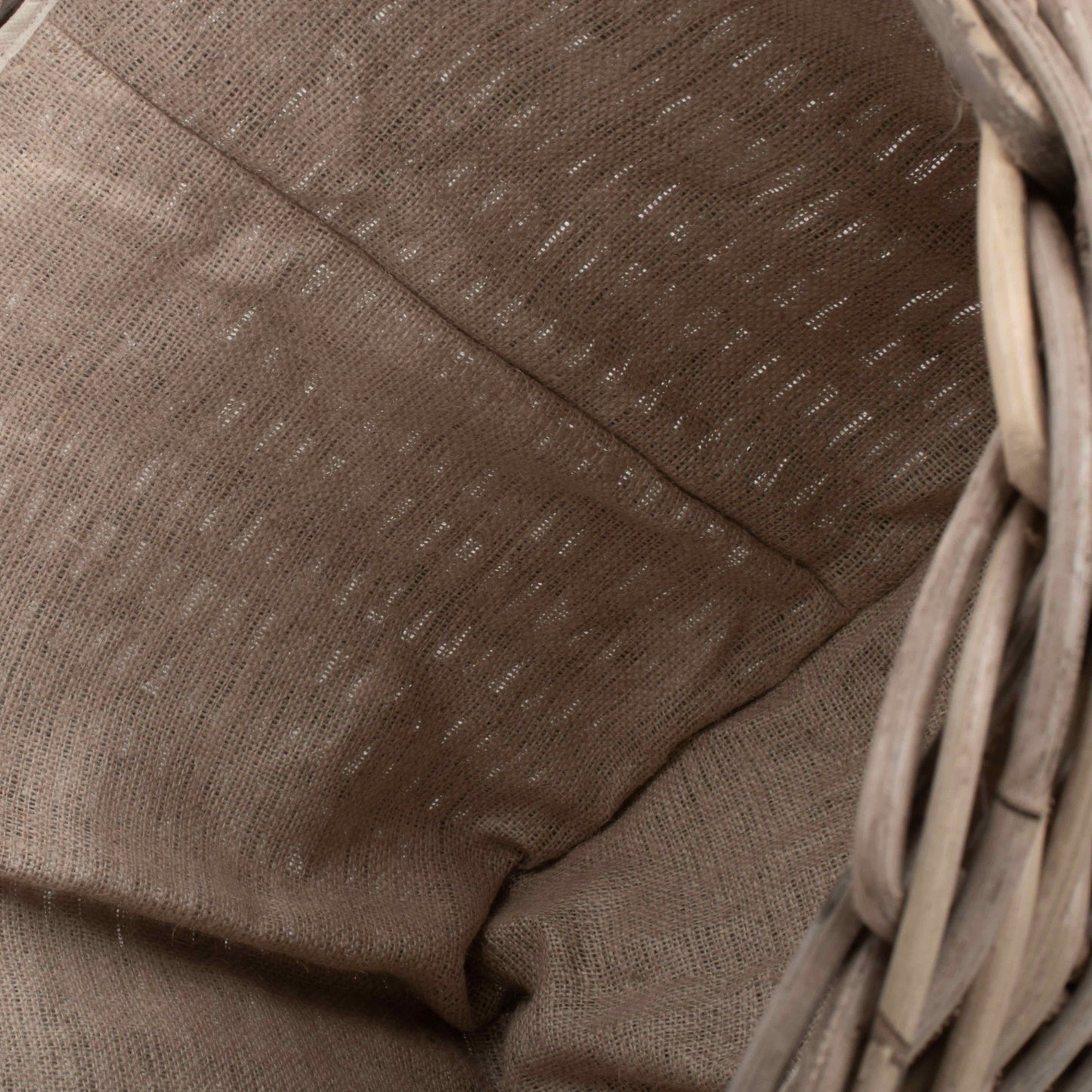 Grand Rattan Cordura Lined Log Basket