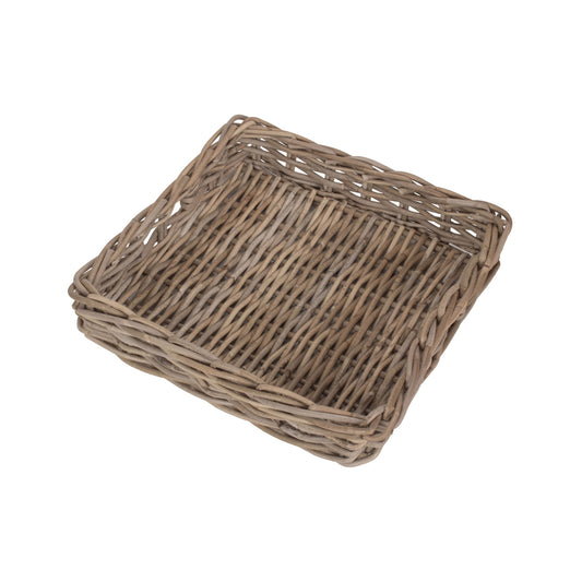 Square Rattan Serving Basket