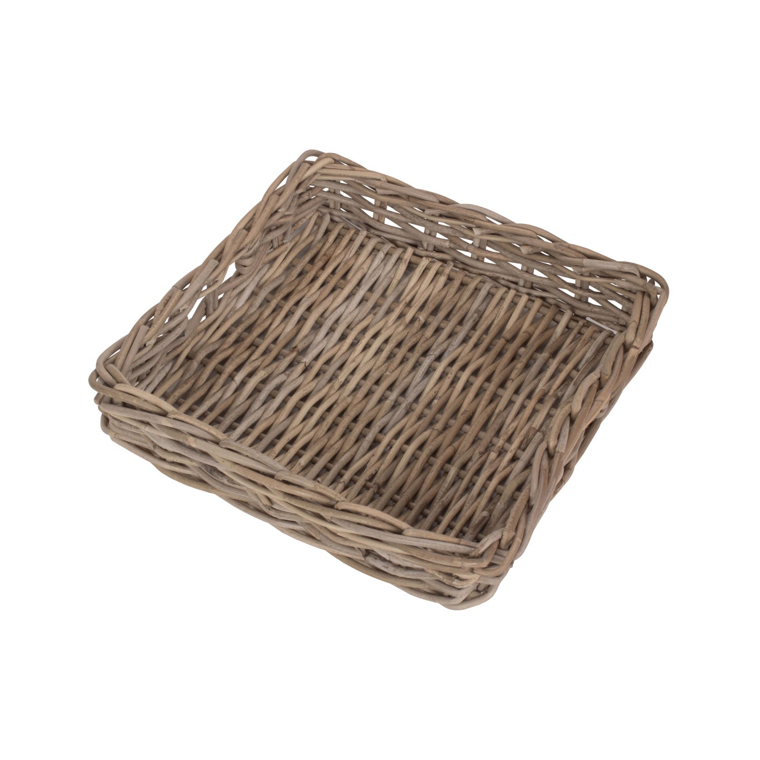 Square Rattan Serving Basket