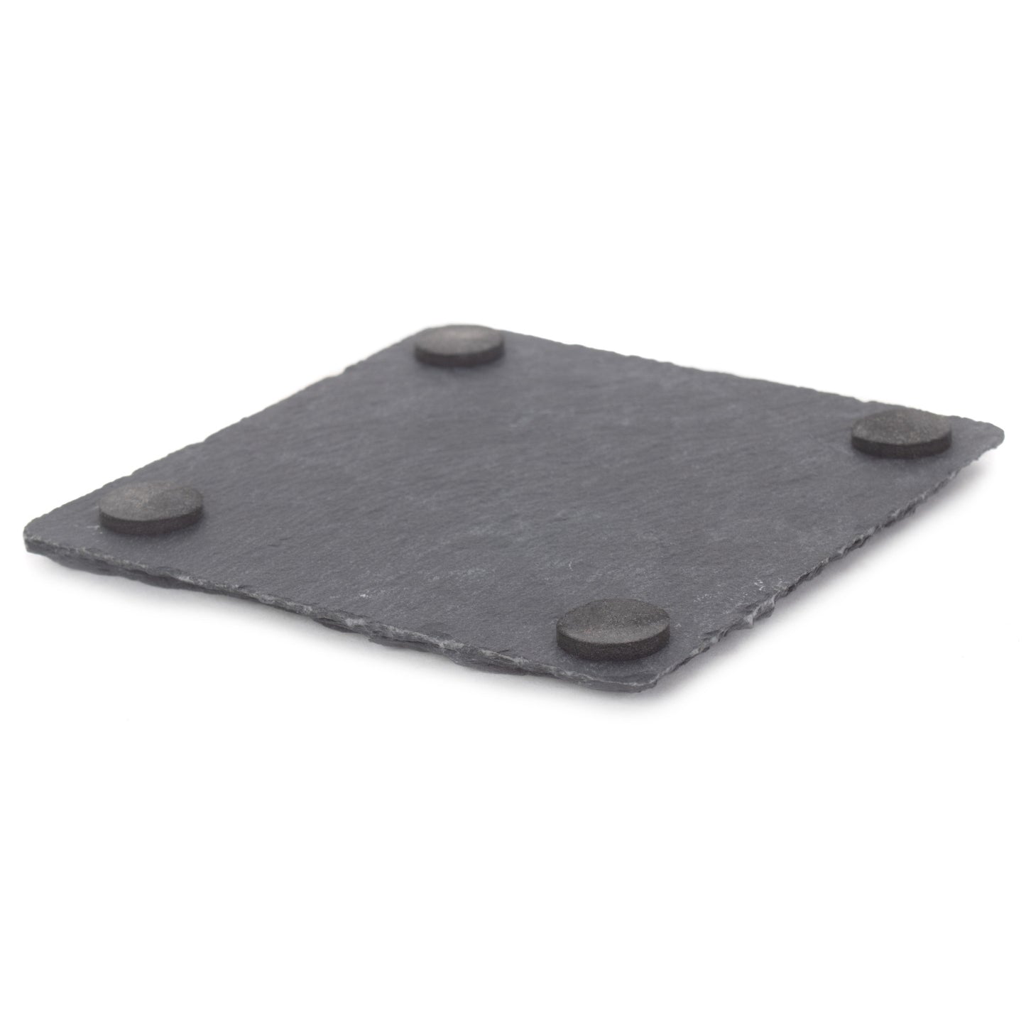 Square Slate Coaster Set 4