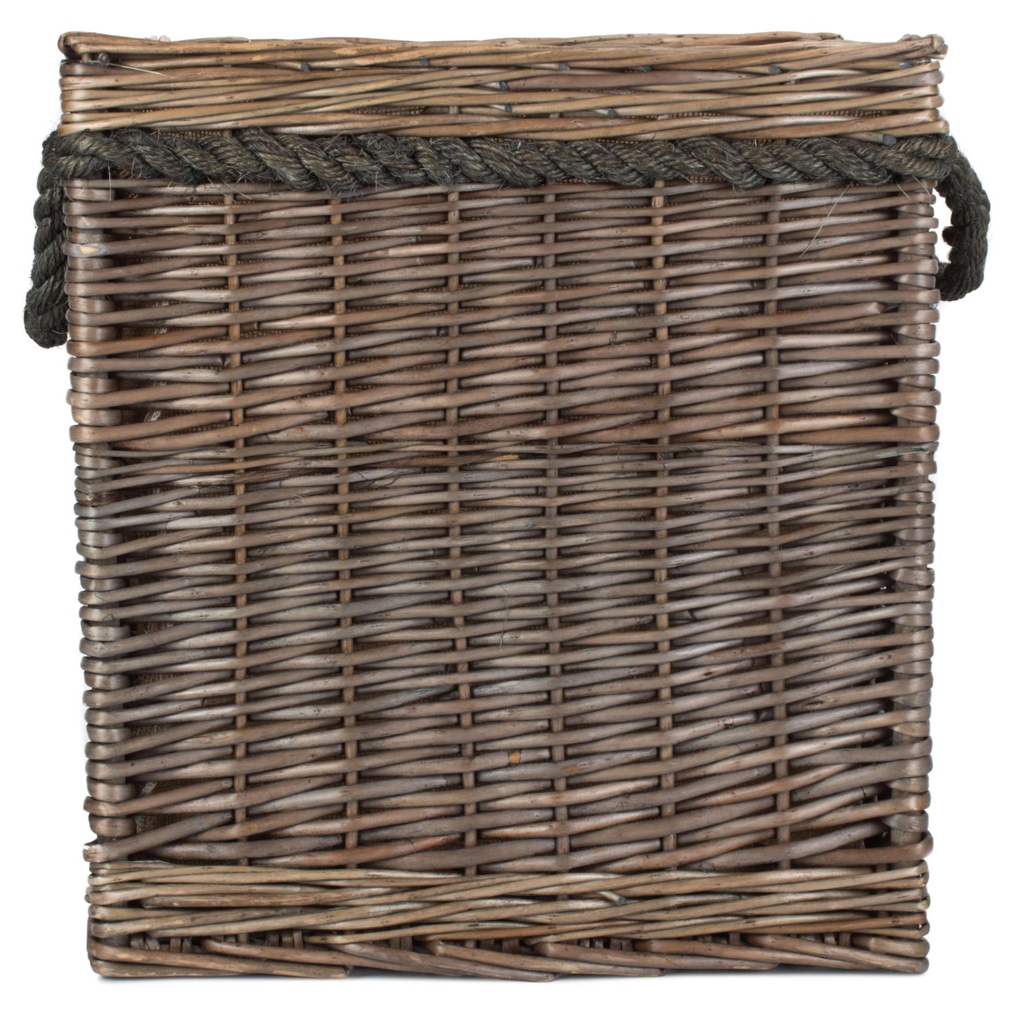 Square Rope Handled Storage Basket