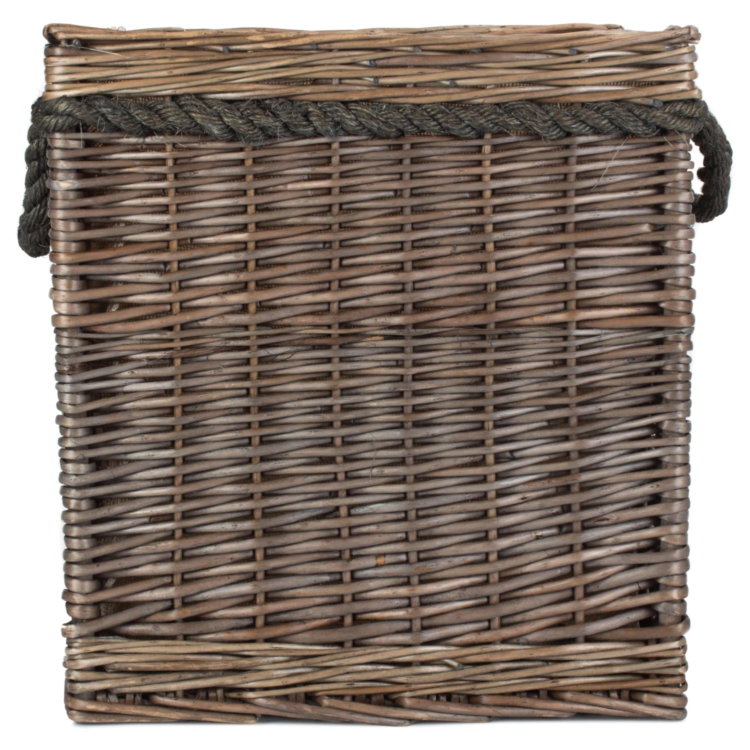 Square Rope Handled Storage Basket