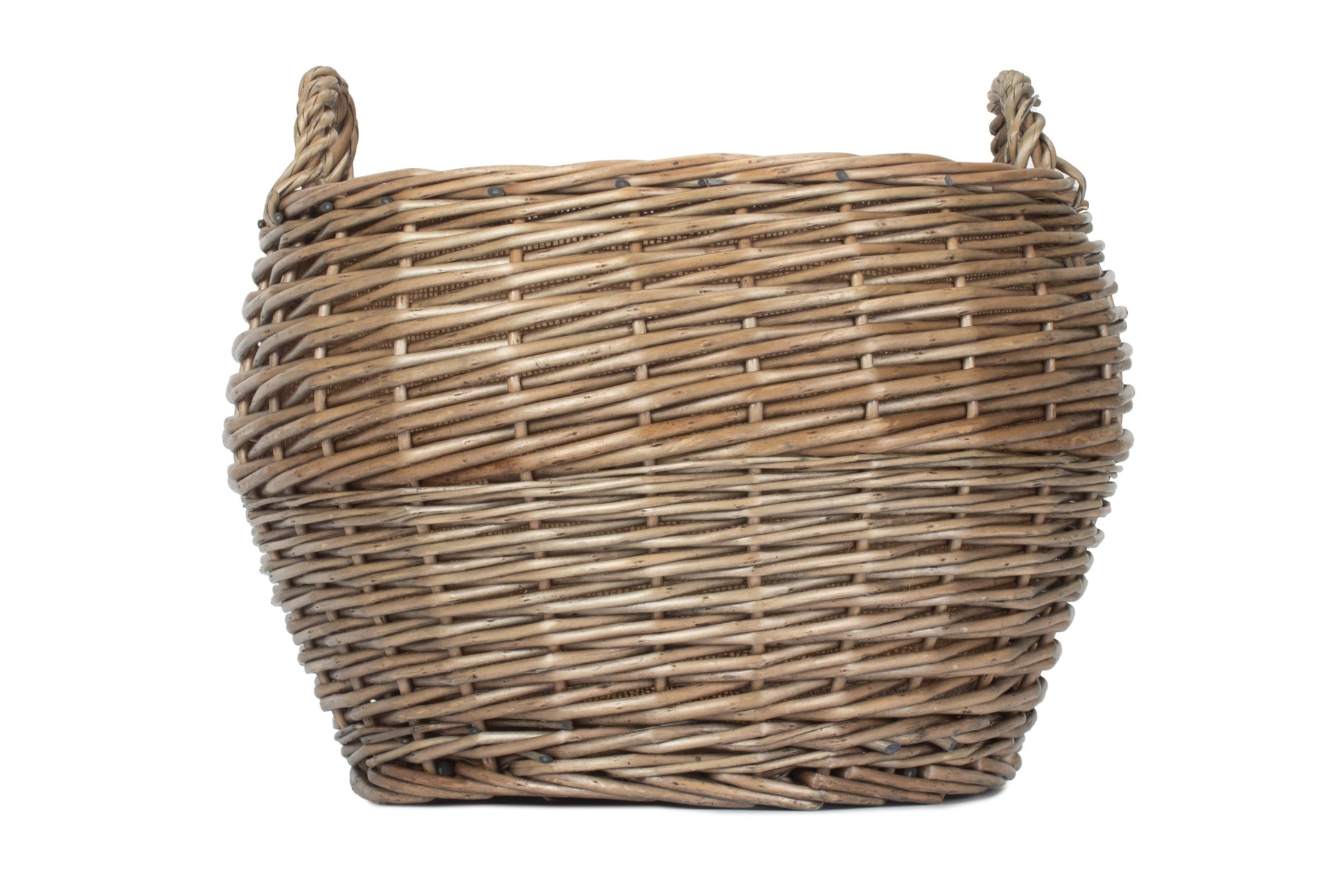 Small Antique Wash Stumpy Basket
